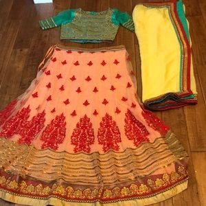 Indian dress- Lengha Choli